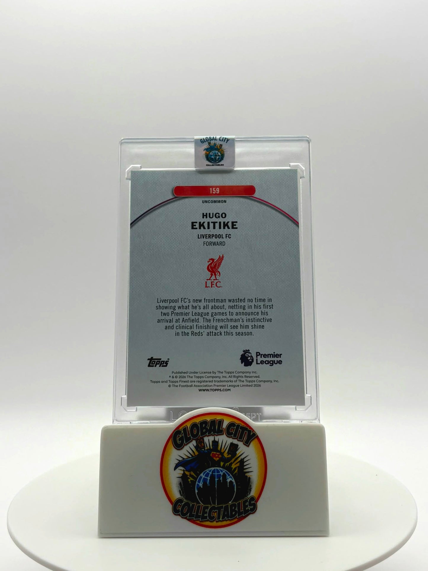 Topps Finest Premier League 2026 - Liverpool - Hugo Ekitike - 121/150