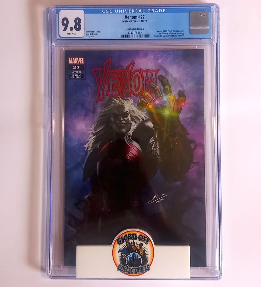 Marvel Venom - Skan Varient Cover A #27 CGC 9.8
