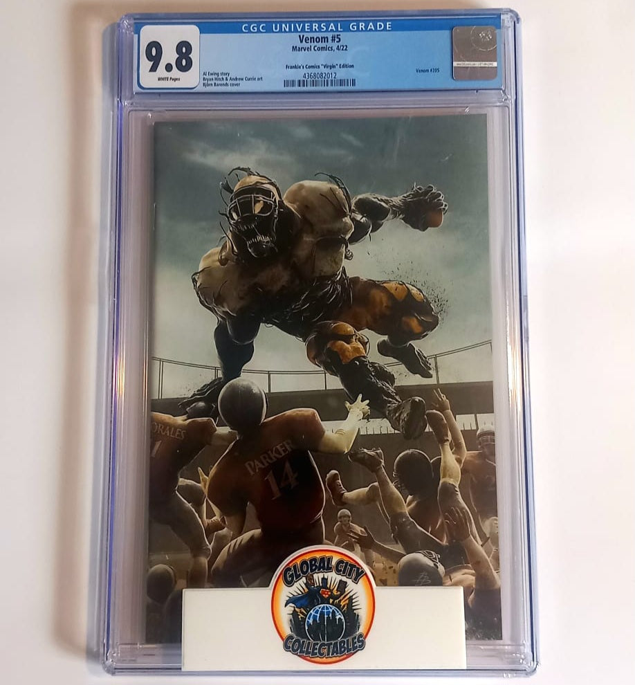Marvel Venom - Frankies Comics 'Virgin' Edition #5 CGC 9.8