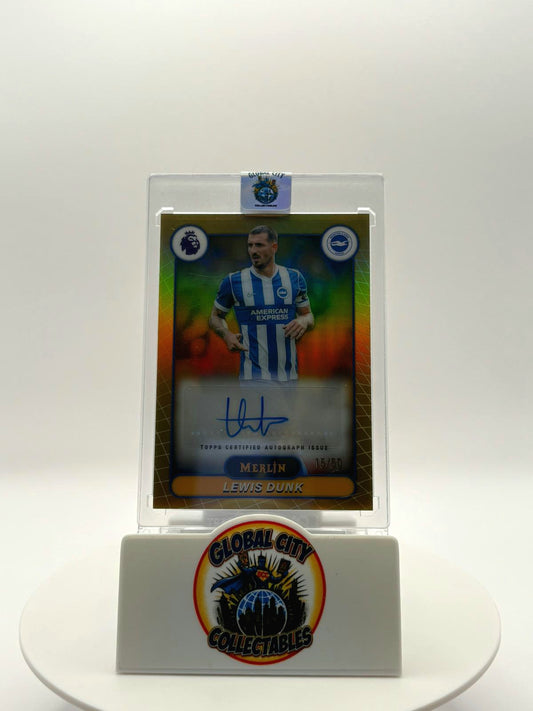 Topps Premier League Merlin 2026 - Brighton & Hove Albion - Lewis Dunk Autograph - 15/50