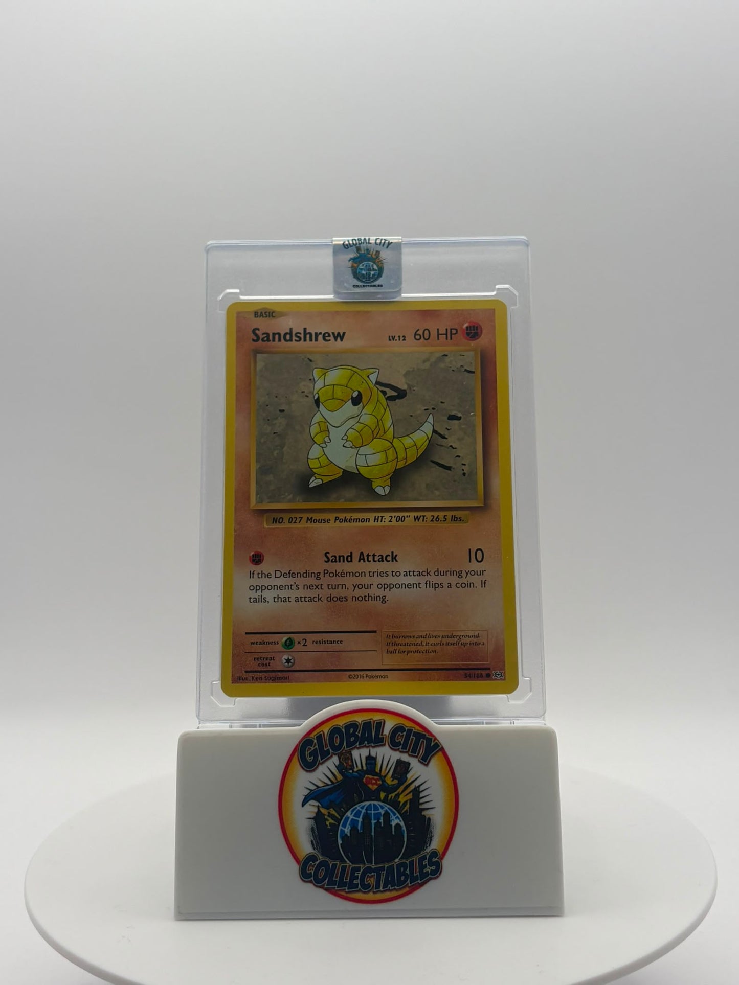 Pokémon 2016 XY Evolutions 054/108 Sandshrew