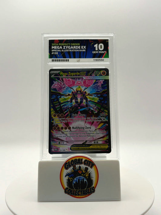Pokémon 2026 Perfect Order 120/088 Mega Zygarde EX Special Illustration Rare