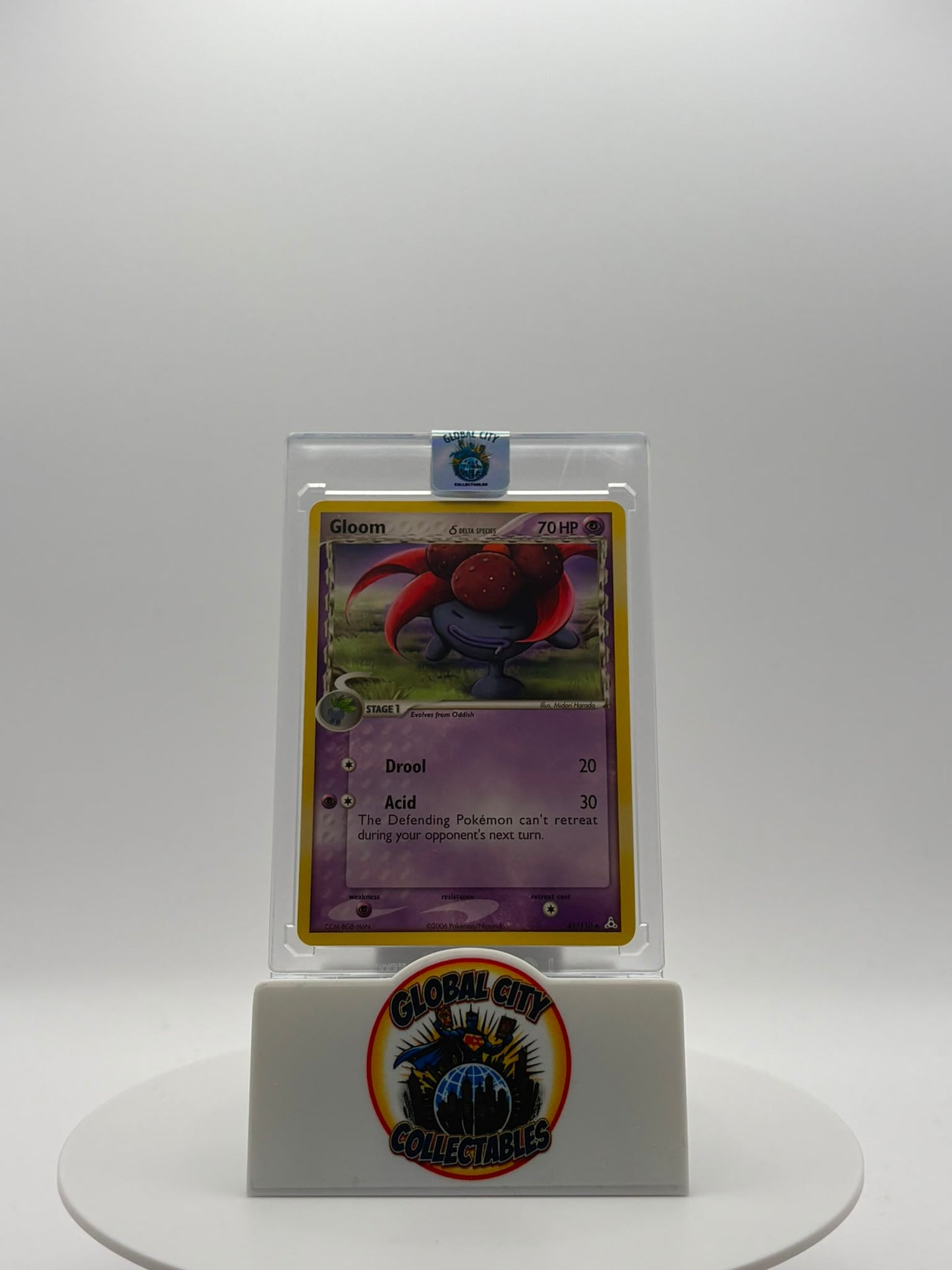 Pokémon 2006 EX Holon Phantom 042/110 Gloom