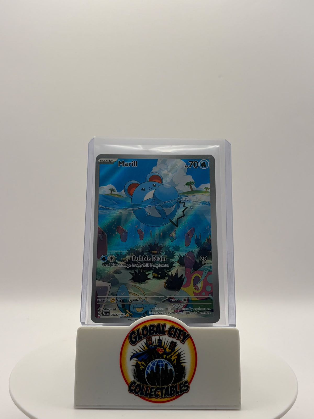 Pokémon 2023 Paldea Evolved 204/193 Marill Illustration Rare