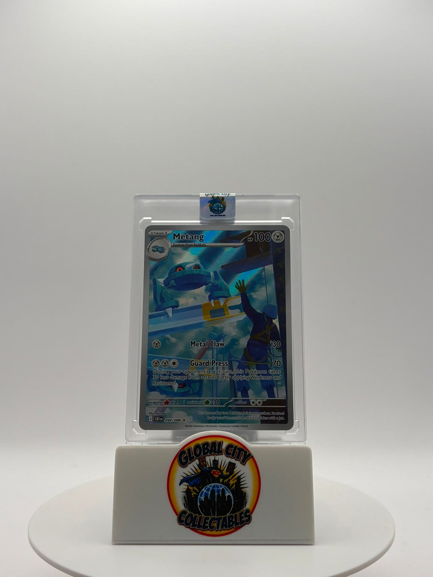 Pokémon 2026 Chaos Rising 094/086 Metang Illustration Rare