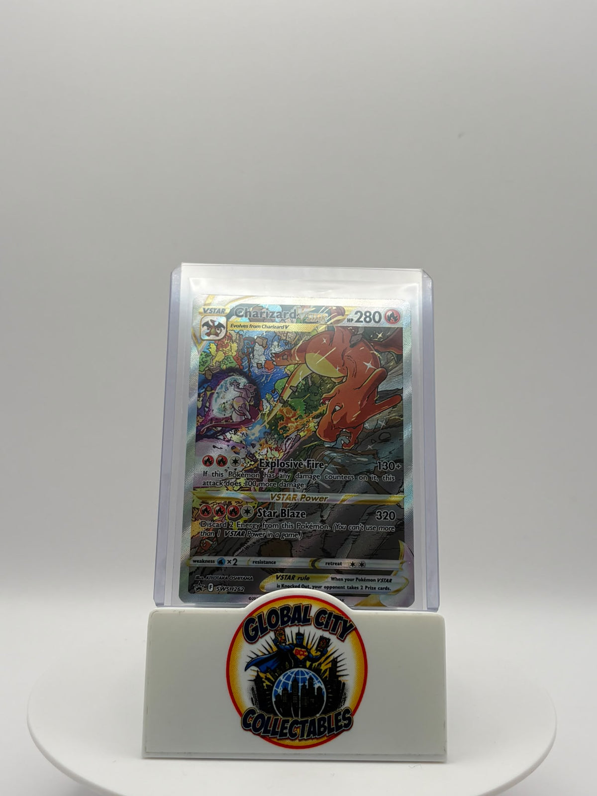 Pokémon 2022 Sword and Shield SWSH262 Charizard VStar Promo