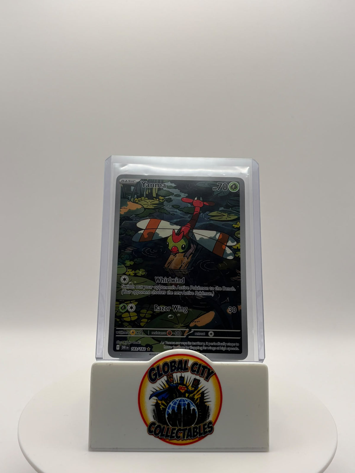 Pokemon 2025 Destined Rivals 183/182 Yanma Illustration Rare