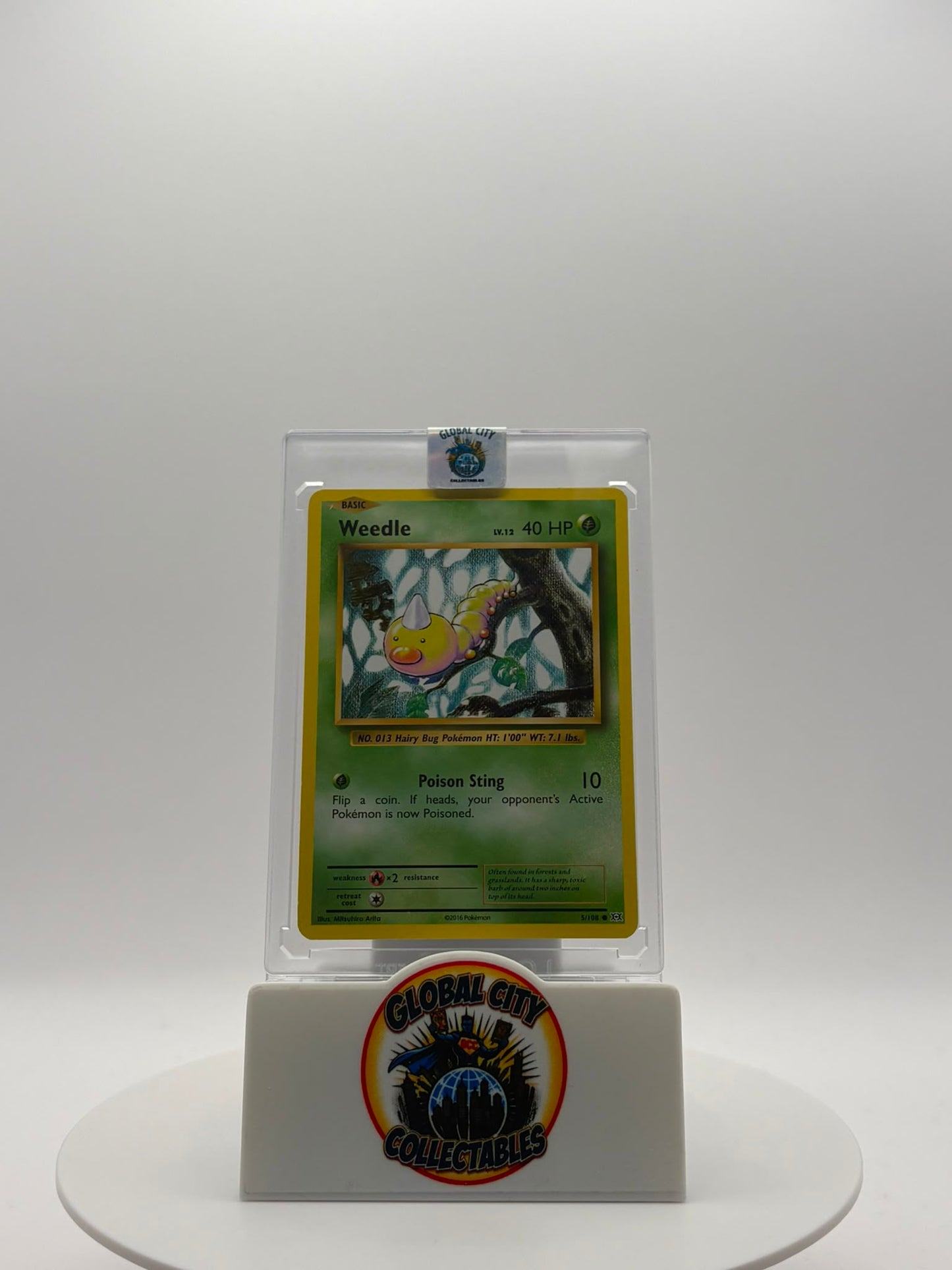 Pokémon 2016 XY Evolutions 005/108 Weedle