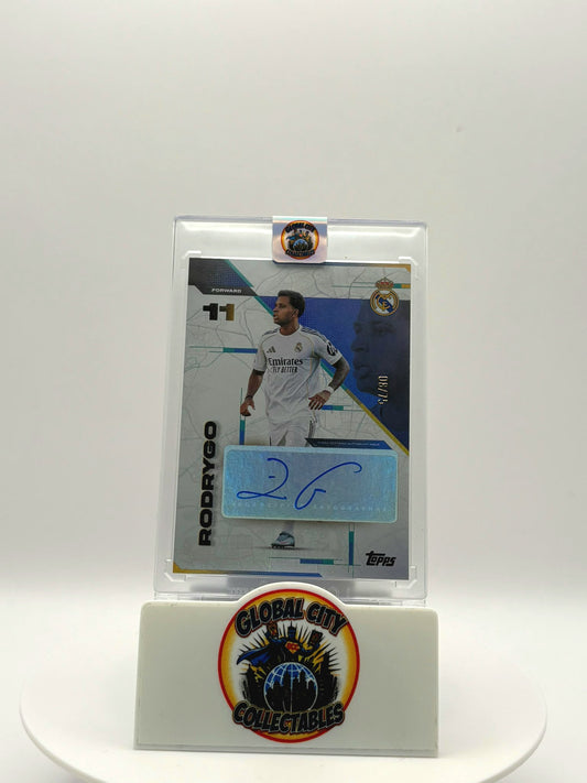 Topps Los Blancos 2026 - Real Madrid - Rodrygo Autograph - 08/75