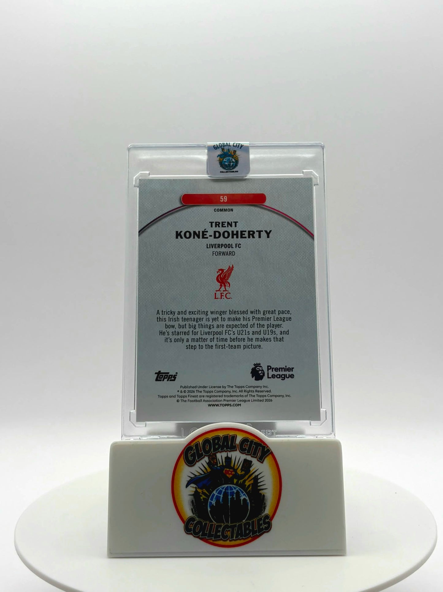 Topps Finest Premier League 2026 - Liverpool - Trent Kone-Doherty RC - 034/200