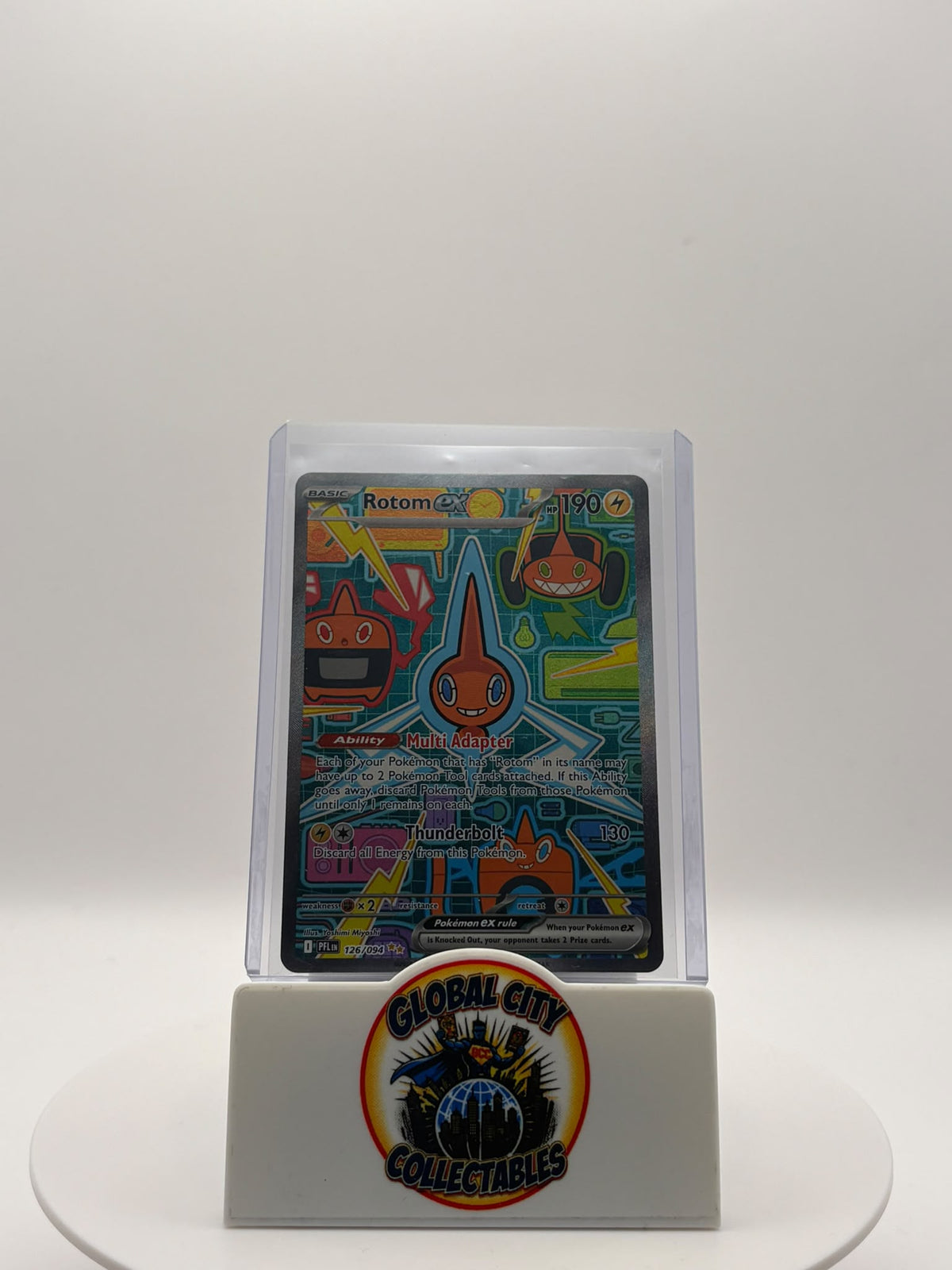 Pokémon 2025 Phantasmal Flames 126/204 Rotom EX Special Illustration Rare