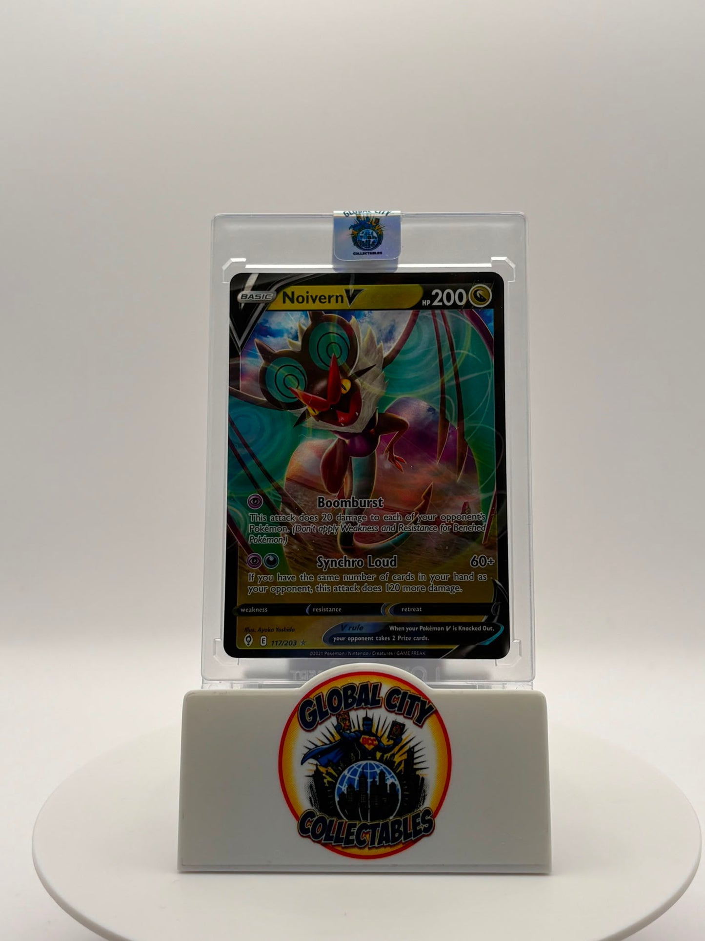 Pokémon 2021 Sword & Shield 117/203 Noivern V