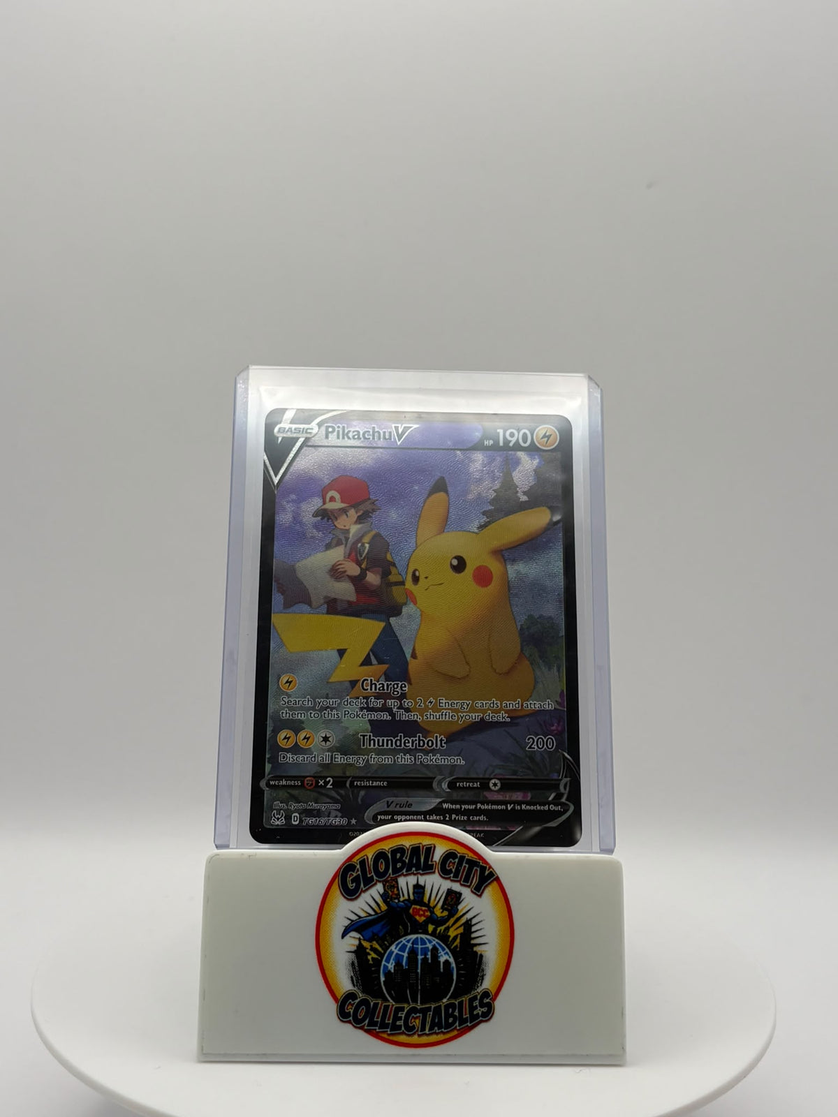 Pokémon 2022 Lost Origin TG16/TG30 Pikachu V Holo Rare
