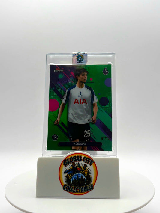 Topps Finest Premier League 2026 - Tottenham Hotspurs - Kota Kakai RC - 67/75