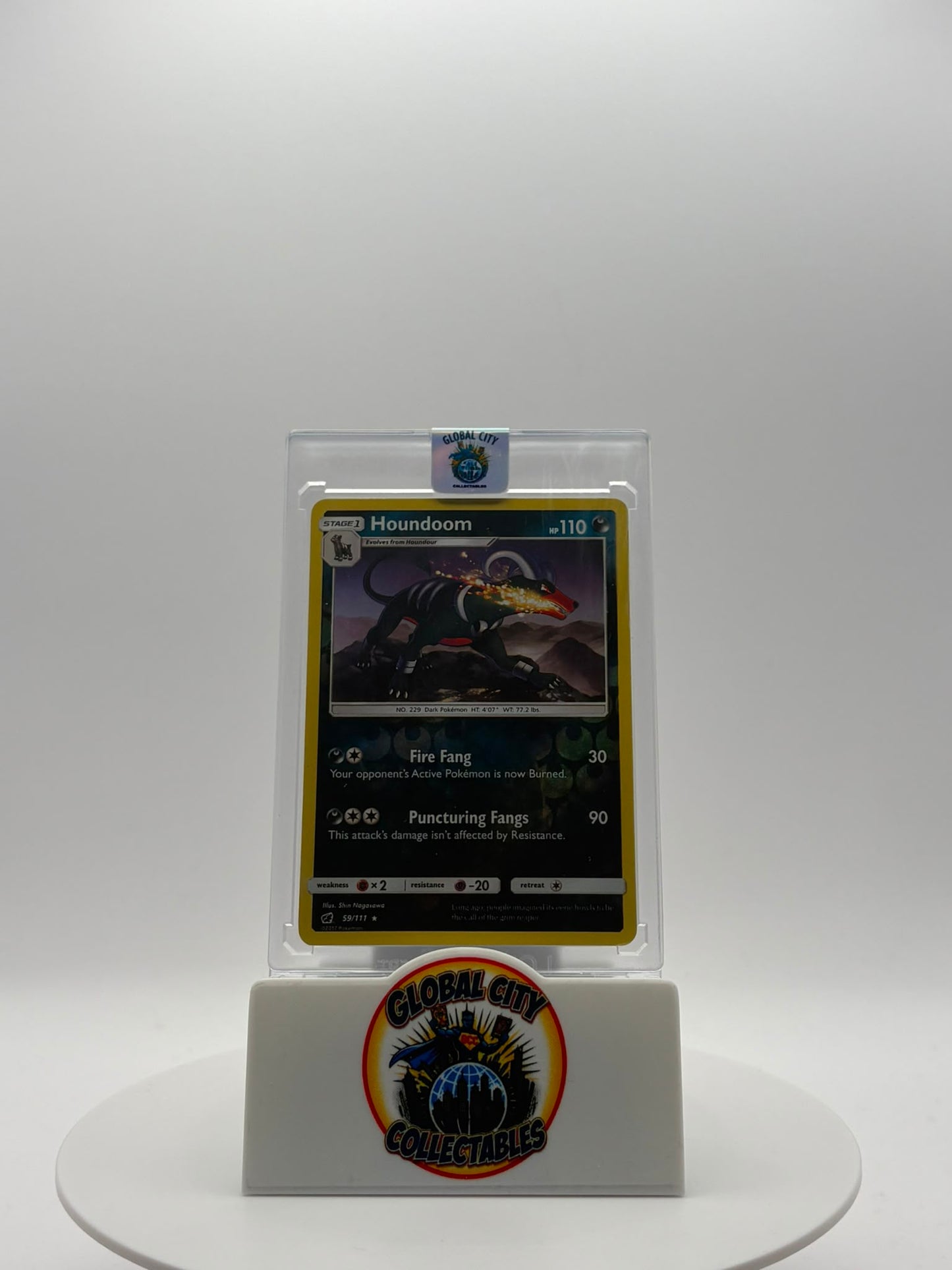 Pokémon 2017 Sun & Moon: Crimson 059/111 Houndoom