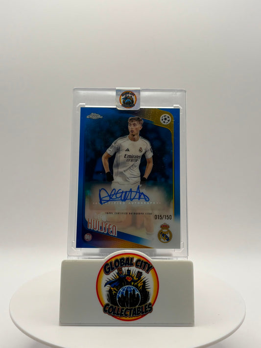 Topps Chrome UCC 2026 - Real Madrid - Dean Huijsen Autograph - 015/150