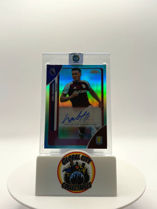 Topps Premier League 2026 - Aston Villa - Ollie Watkins Autograph - 155/199