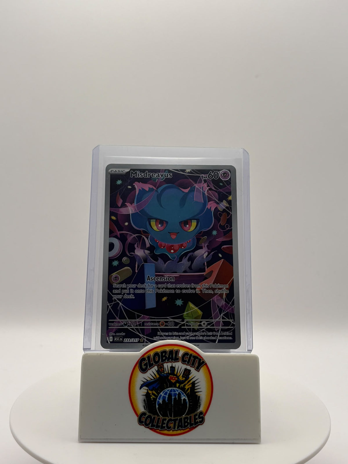 Pokémon 2026 Ascended Heroes 223/217 Misdreavus Illustration Rare