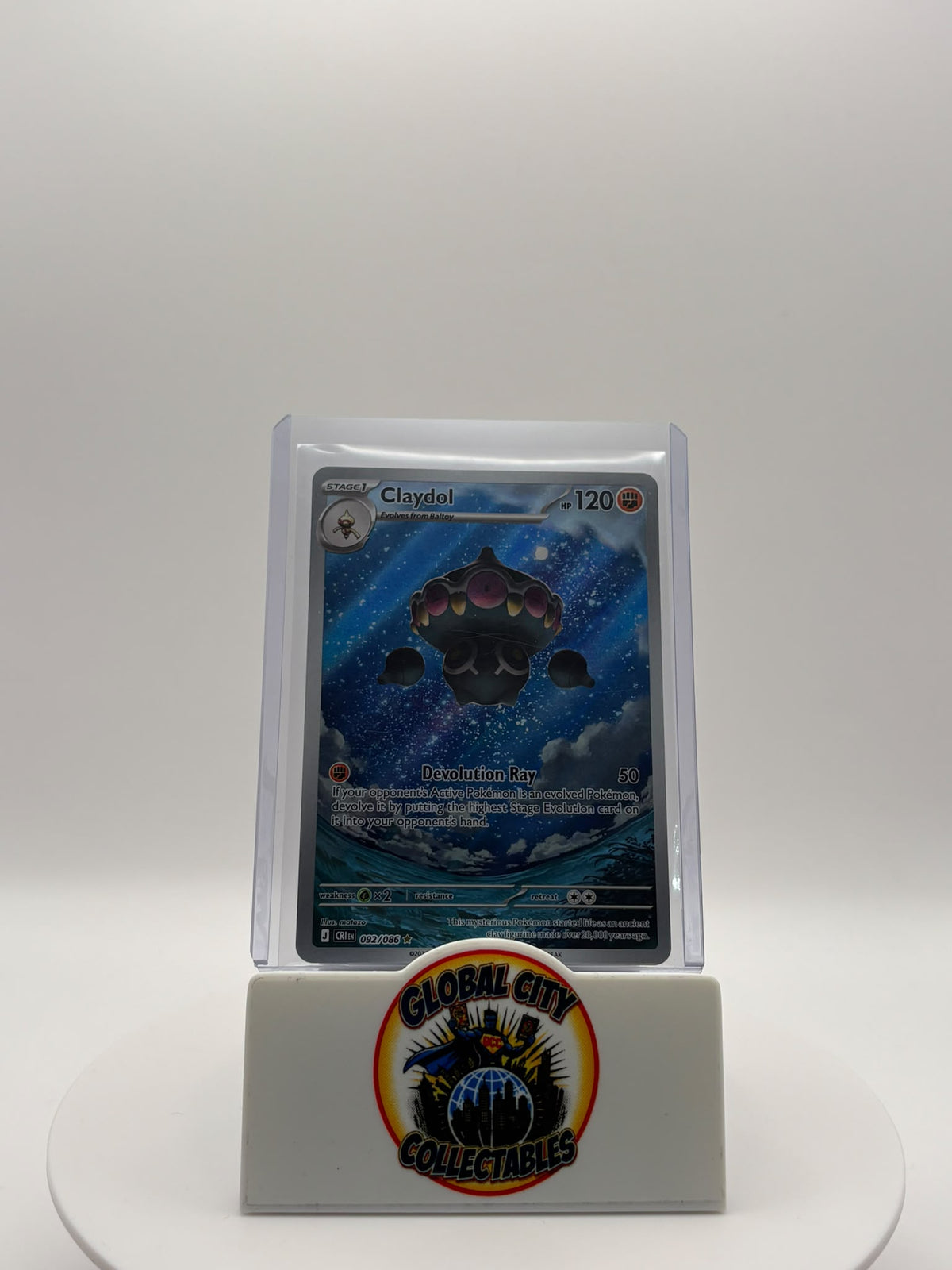 Pokemon 2026 Chaos Rising 92/086 Claydol Illustration Rare
