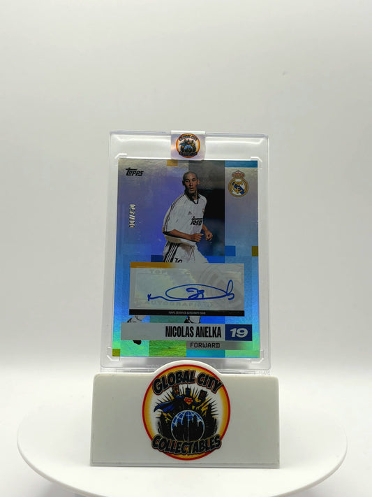 Topps Team Set 2025 - Real Madrid - Nicolas Anelka Autograph - 007/250