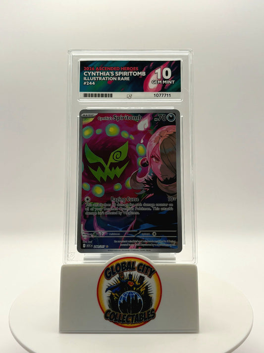 Pokémon 2026 Ascended Hero's 244/217 Cynthia's Spiritomb Illustration Rare