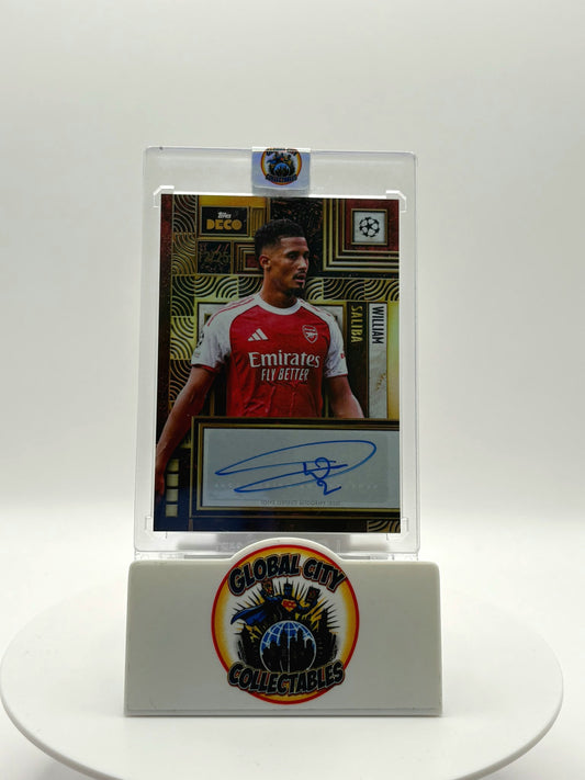 Topps UCC Deco 2026 - Arsenal - William Saliba Autograph - 12/25