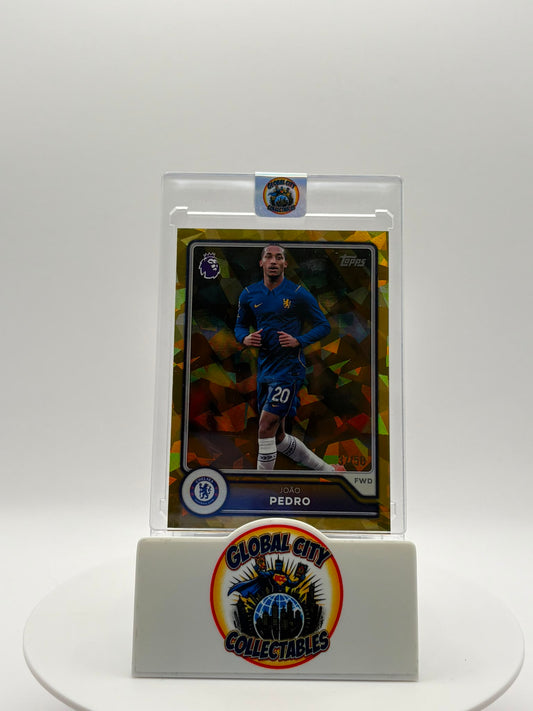 Topps Premier League 2026/27 - Chelsea - Joao Pedro Yellow Mini Diamond 37/50