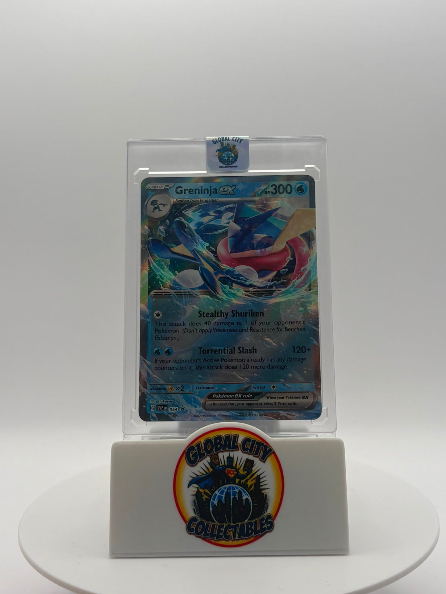 Pokémon 2025 Black Star Promo  054 Greninja Scarlet & Violet