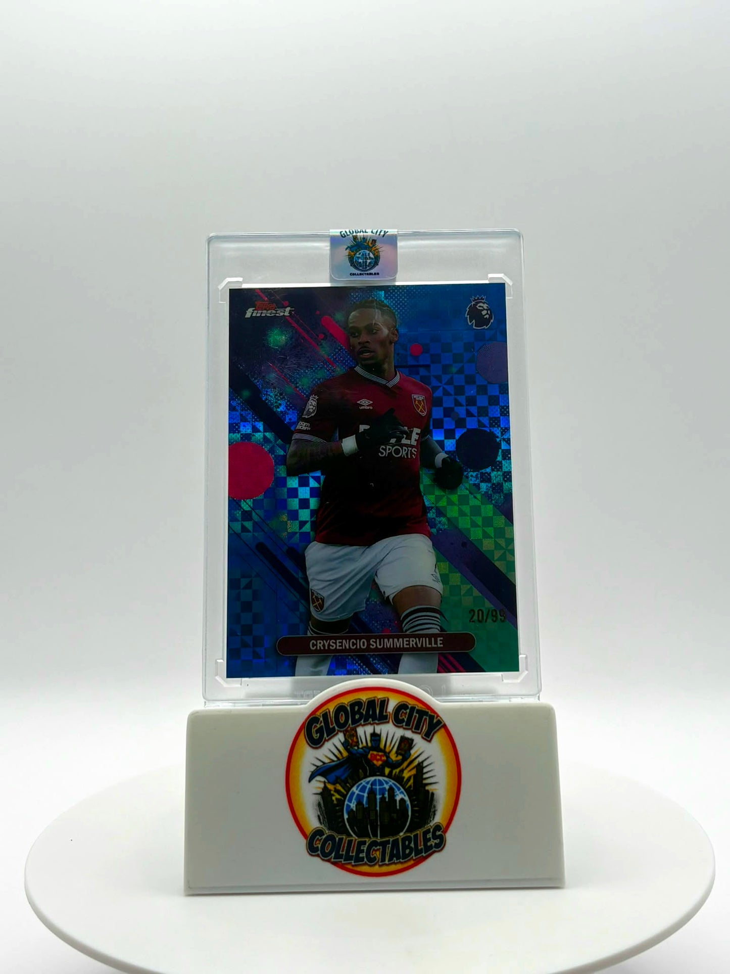 Topps Finest Premier League 2026 - West Ham United - Crysencio Summerville - 20/99