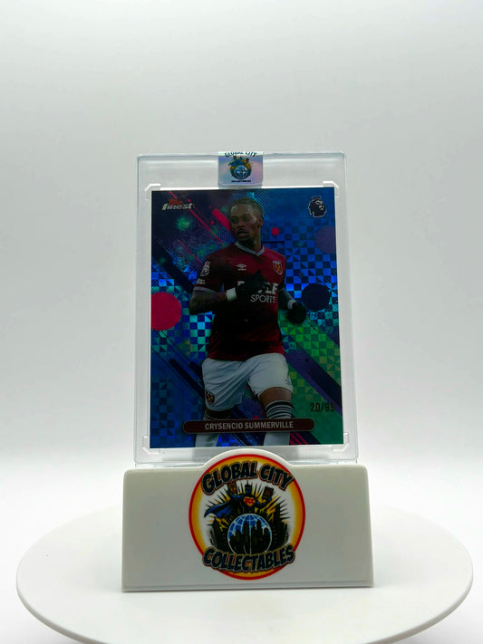 Topps Finest Premier League 2026 - West Ham United - Crysencio Summerville - 20/99