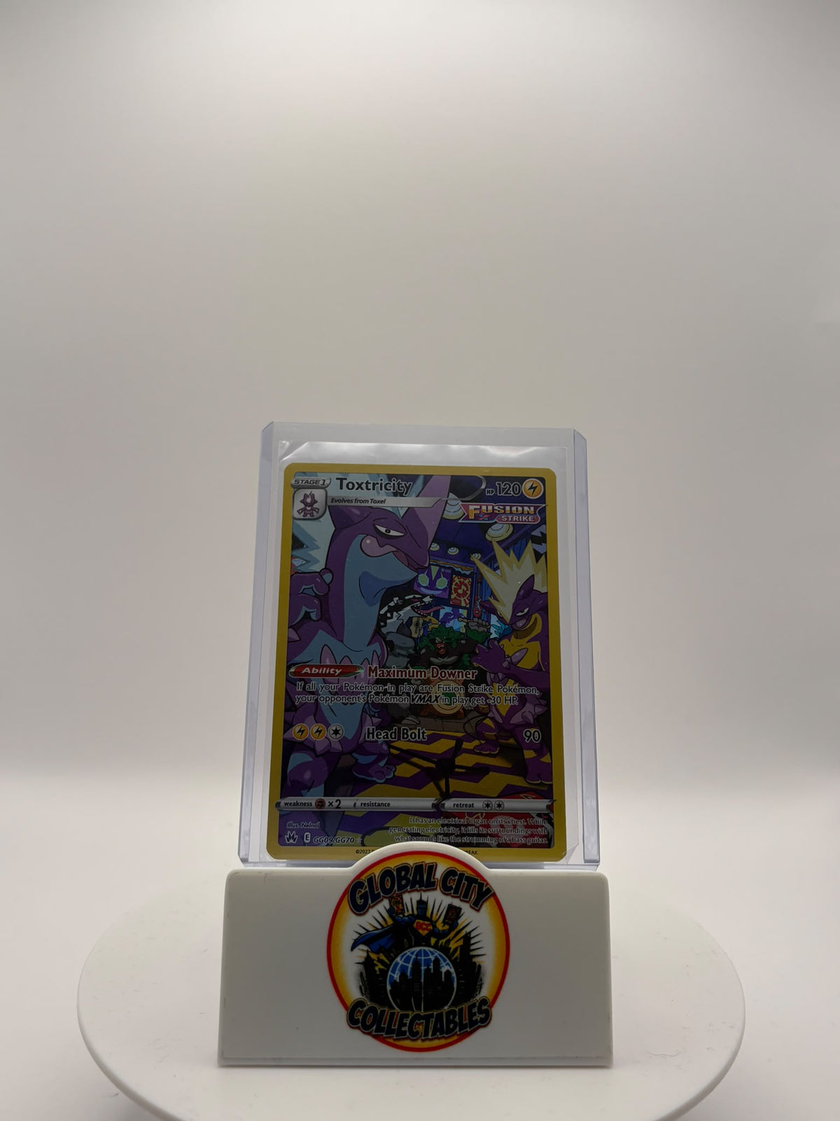 Pokemon 2023 Crown Zenith GG09/GG70 Toxtricity