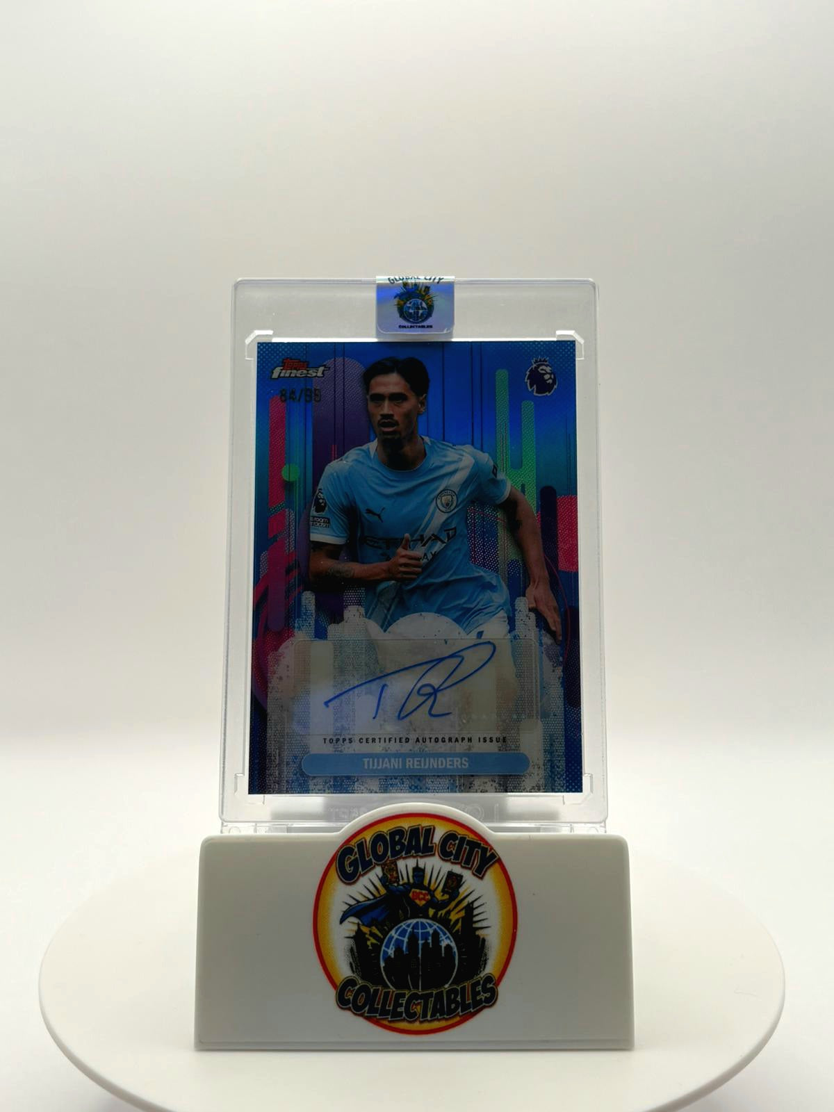 Topps Finest Premier League 2026 - Manchester City - Tijjani Reijnders Autograph - 84/99