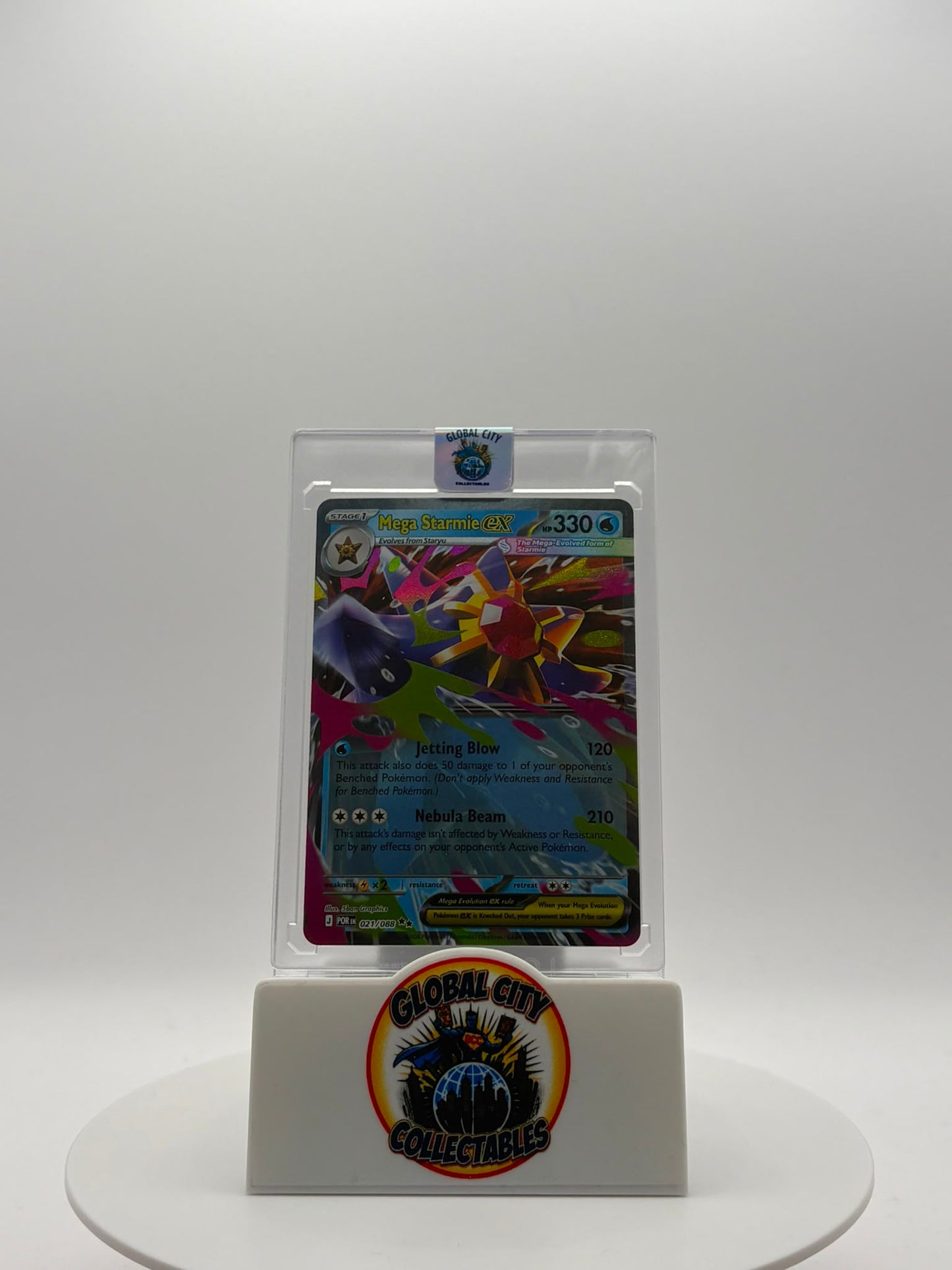 Pokémon 2026 Perfect Order Expansion 021/088 Mega Starmie EX