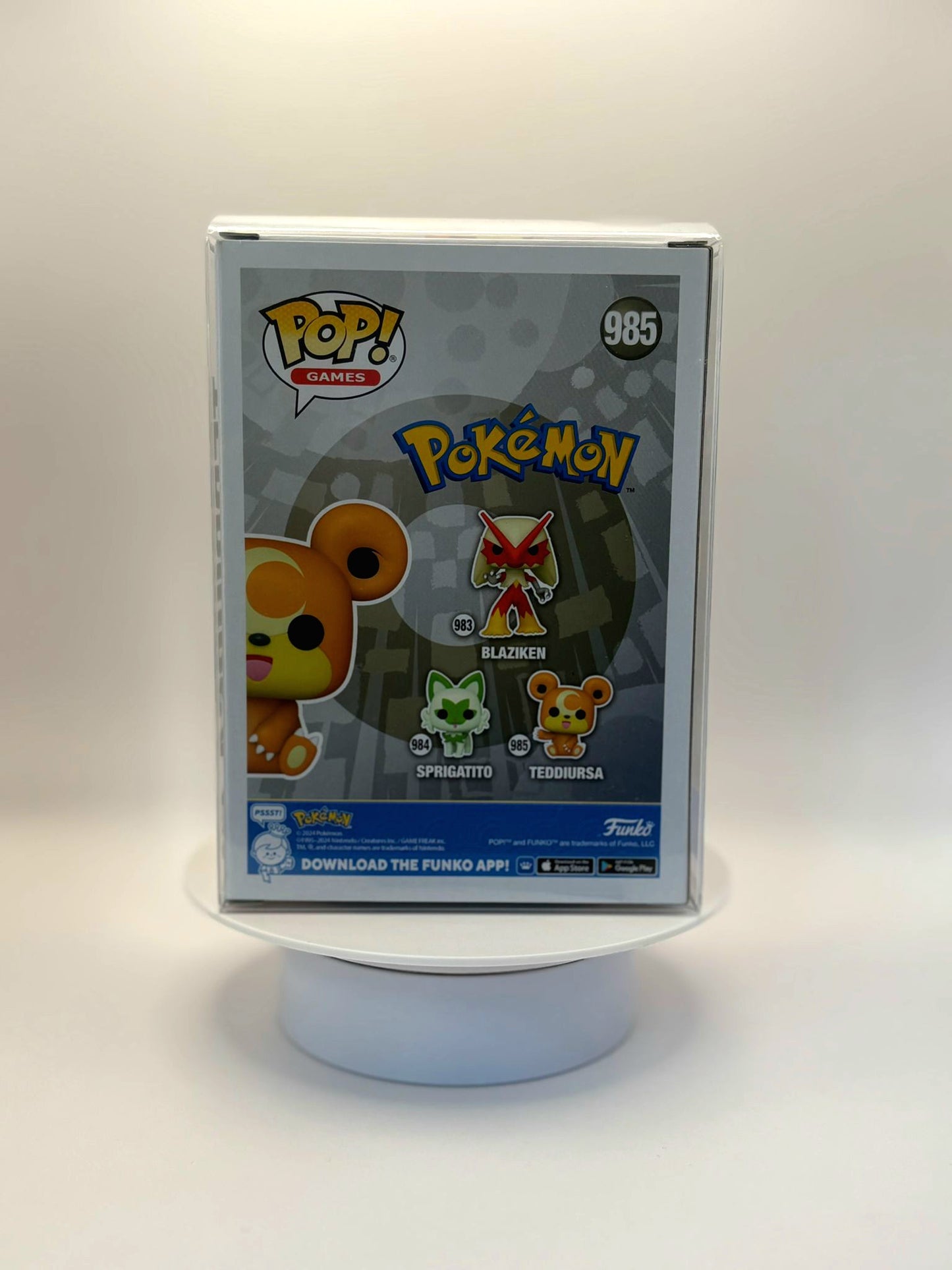 Funko Pop! Games: Pokemon - Teddiursa #985