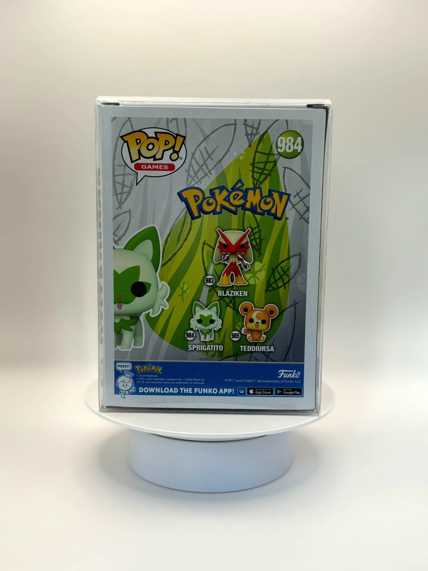 Funko Pop! Games: Pokemon - Sprigatito #984