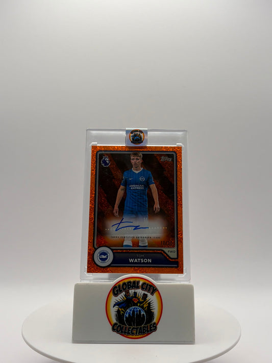 Topps Premier League Flagship 2026/27 - Brighton - Tom Watson Autograph - 10/25