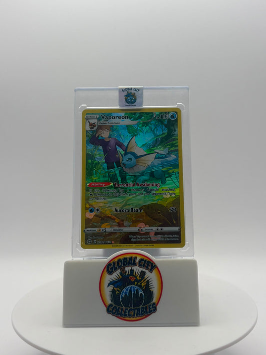 Pokémon 2022 Sword & Shield Brilliant Stars TG02/TG30 Vaporeon Ultra Rare Character