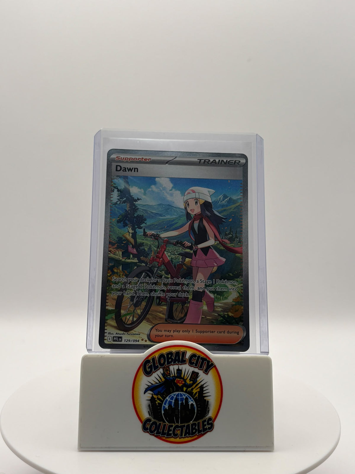 Pokémon 2025 Phantasmal Flames 129/094 Dawn Trainer Card