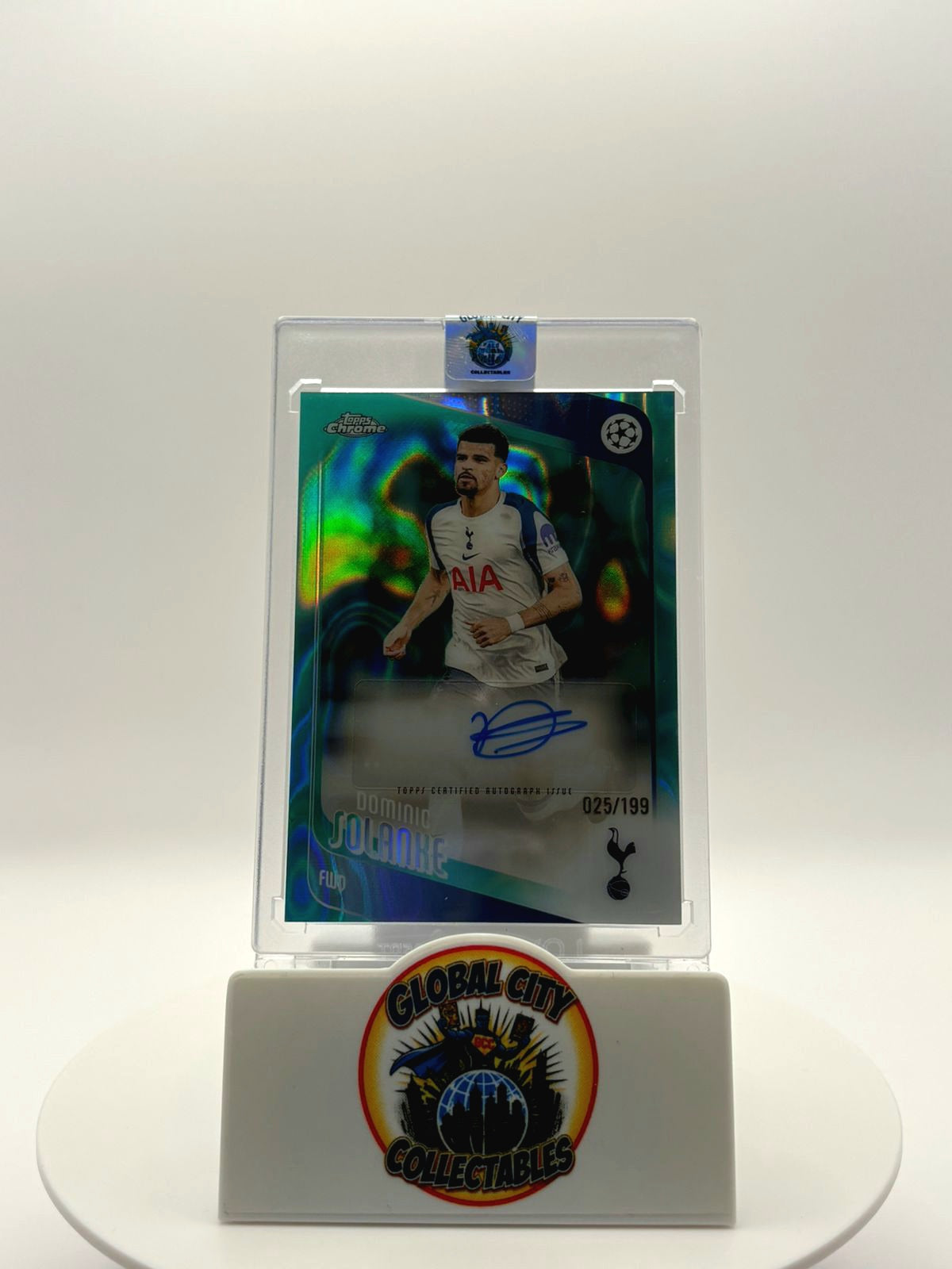 Topps UCC 2026 - Tottenham Hotspurs - Dominic Solanke Autograph - 025/199