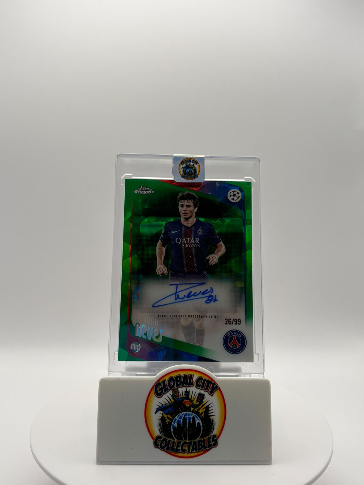 Topps Chrome UCC 2026 - PSG - Joâo Neves Autograph - 26/99