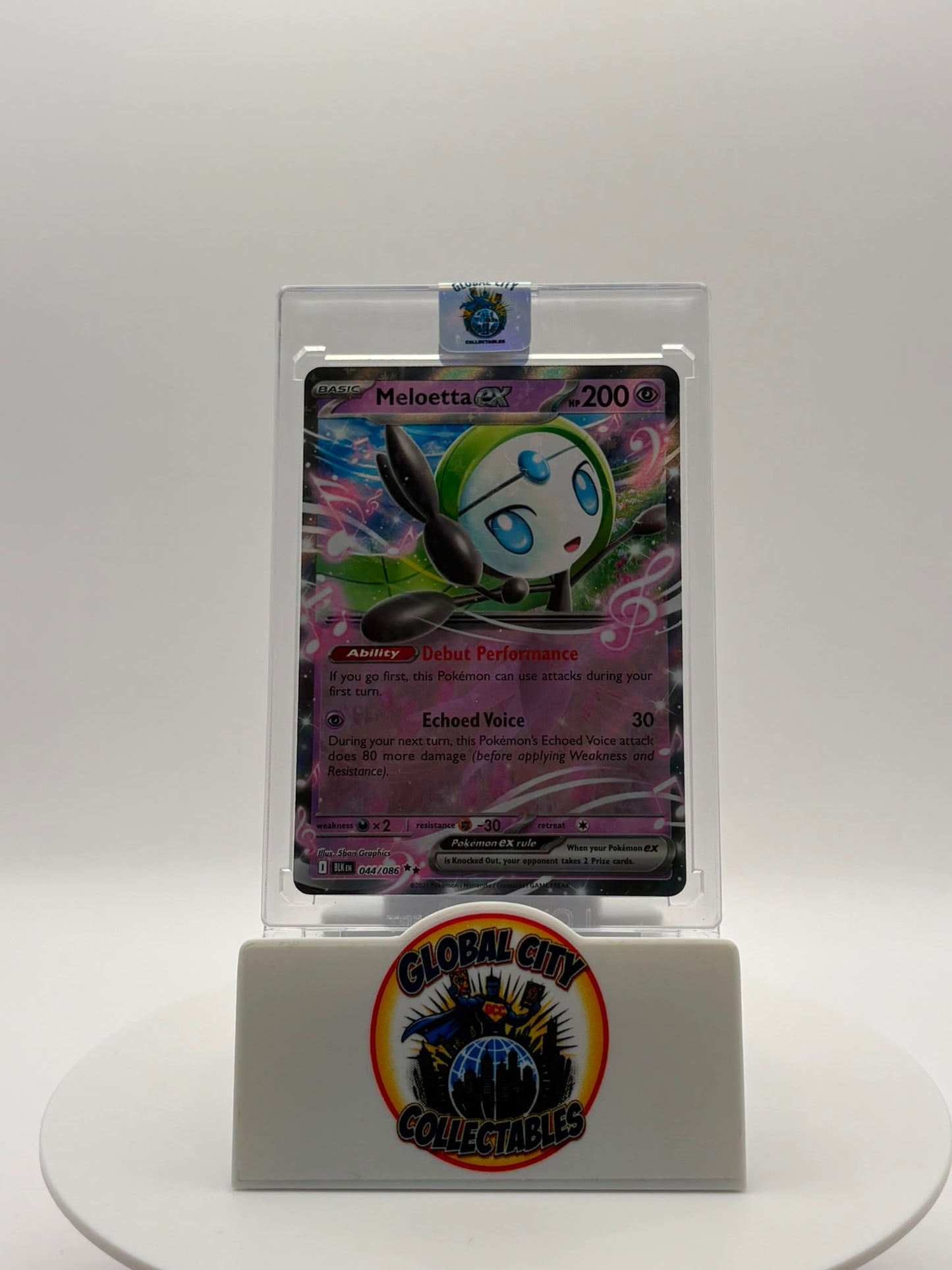 Pokémon 2025 Scarlet & Violet: Black Bolt expansion 044/086 Meloetta