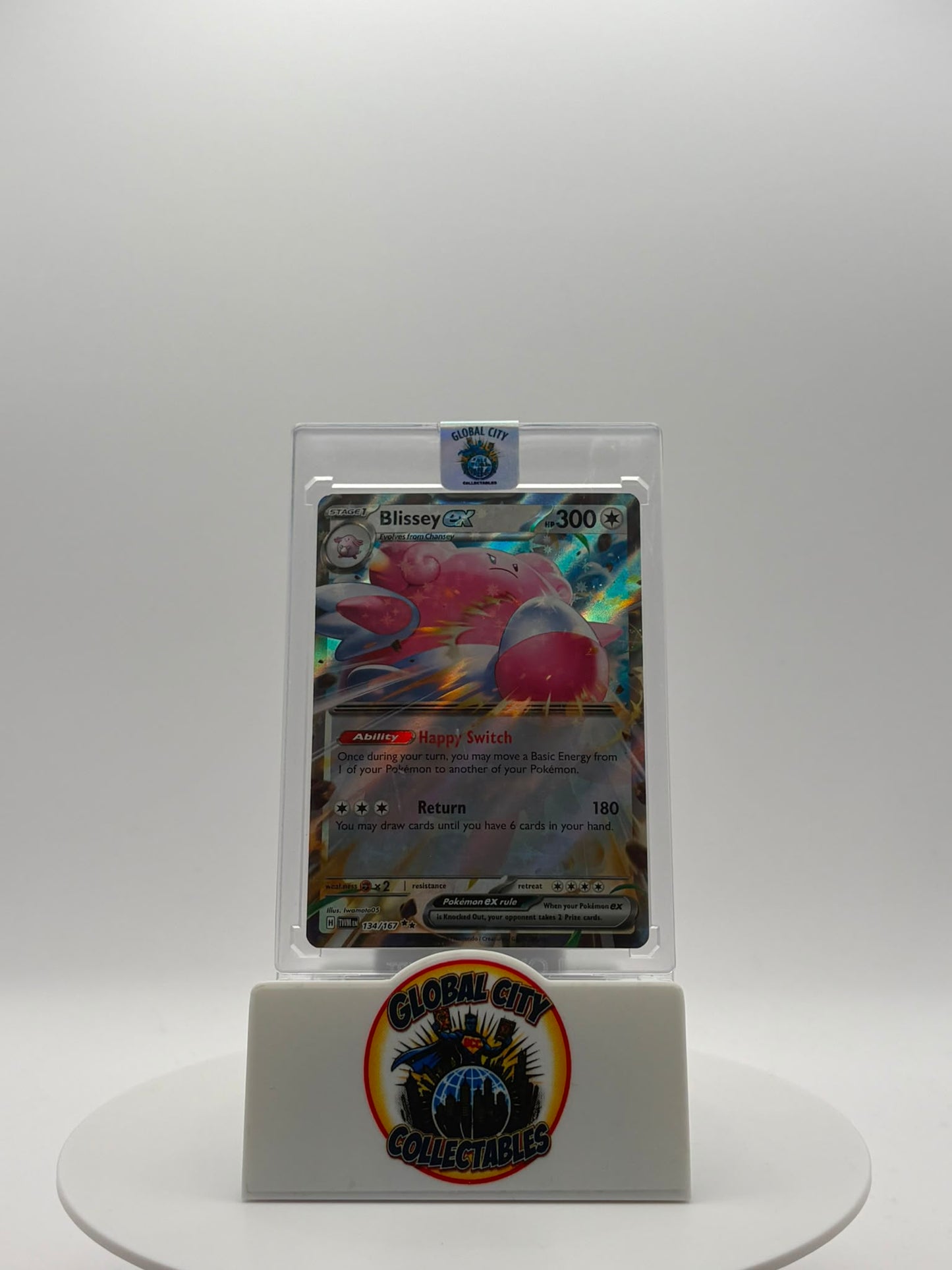 Pokémon 2024 Scarlet & Violet: Twilight Masquerade 134/167 Blissey Double Rare Holo
