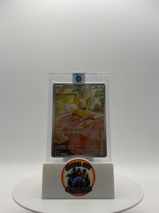 Pokémon 2025 Phantasmal Flames expansion 99/94 Yamper Lightning-type Illustration Rare
